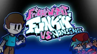 FNF vs Nonsense (but Psych engine)(All endings + hard mode)