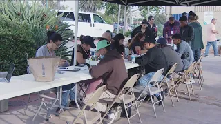 Nonprofits struggle with influx as Border Patrol drops off hundreds of migrants in southern CA town