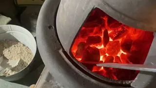 (Pt.2 15min. Service) How to Burn Anthracite Coal in Pot Belly Stove