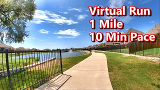 Virtual Running Videos For Treadmill | Virtual Run Video | 1 MILE RUN at 10 Minute Pace
