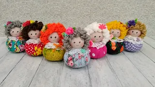 Кукла-саше с ароматом лаванды. Подарок на 8 марта своими руками -  Lavender sachet doll. DIY