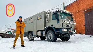 Автодом Iveco: ШЕСТЬ спальных мест!