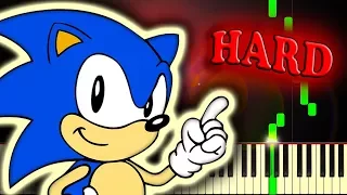GREEN HILL ZONE from SONIC THE HEDGEHOG - Piano Tutorial