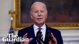 Biden makes remarks on Senate bill for aid to Ukraine, Taiwan and Israel – watch live