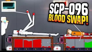 SCP-096 SWAPS BLOOD WITH CLASS-D - People Playground Gameplay