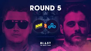 BLAST Pro Series Miami 2019 – Round 5: NaVi vs. Cloud9