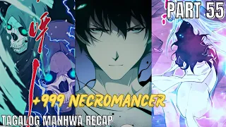 (55)LONER na NAGING SSS+ RANK NECROMANCER [TAGALOG MANHWA RECAP]