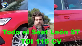 Te cuento todo del Seat León ST familiar TDI 115 CV