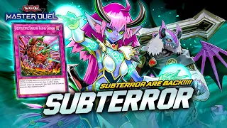 SUBTERROR ARE BACK!! DESTRUCTIVE DARUMA KARMA CANNON is GOAT! [Master Duel]