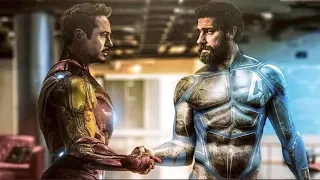 There will be a big conversation scene between John Krasinski's Mr Fantastic and RDJ's Iron Man