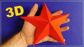 Body star from paper with your own hands ⭐ how to make a star on may 9, ⭐ Origami star