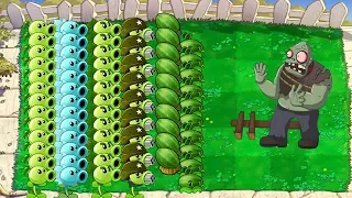 Plants vs  Zombies Battlez All Pea PVZ, Melon Pult vs Gargantuar vs Zombies