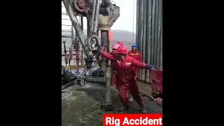 #Shorts  Rig Accident || Oil Field Accident || HSE Awareness World   #Short  #youtubeshorts