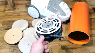 Amazing idea from Old Broken Vacuum Cleaner and PVC pipe