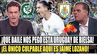 ¡FURIOSOS CON LOZANO! PRENSA MEXICANA ESTALLA LUEGO DE GOLEADA DE URUGUAY 4-0 MEXICO TERRIBLE DUELO.