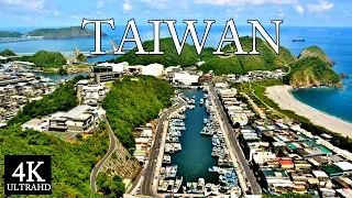 Taiwan 4K - Beautiful Taipei Aerial Drone Film With Relaxing Music - Asmr Reiki