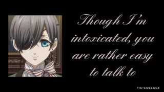 Compassionate Confidant | ASMR | Drunk! Ciel Phantomhive x Listener