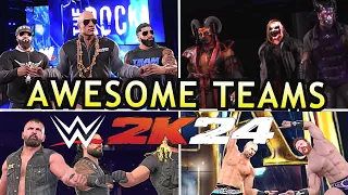 *AWESOME* Teams To Create In WWE 2K24 Universe Mode