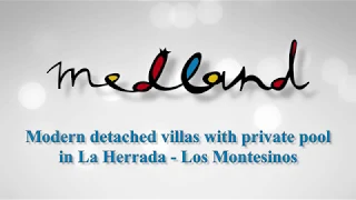 Modern detached villas with private pool in La Herrada, Los Montesinos - ref 2012909