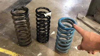 More MGBGT suspension tweaks, fun with springs