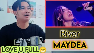 MAYDEA - RIVER (Bishop Briggs) - X Factor Indonesia 2021 - REACTION