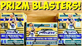 *FIRST LOOK* 2022-23 Panini Prizm Basketball Blaster Box Break x3 - Cracked Ice Rookie Parallels! 🔥