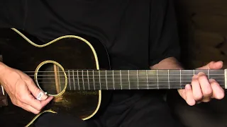 Acoustic Blues Lesson Lightnin' Hopkins'  "Tell Me Baby" - TAB avl