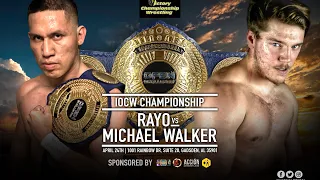 Rayo(c) vs Michael Walker IOCW Championship: The Build Up 🔥