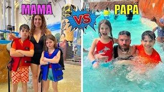 TIPOS DE PADRES en un PARQUE de AGUA|4PLUSONE