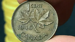 1946 Canada 1 Cent Coin • Values, Information, Mintage, History, and More