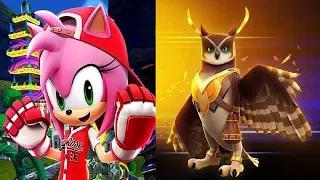 SONIC DASH Longclaw New Character from Sonic the Hedgehog Movie VS All Star Amy Gameplay HD