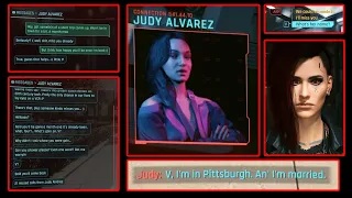 Judy new romance ending - Cyberpunk 2077: Phantom Liberty