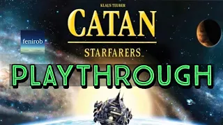 Catan: Starfarers Board Game I Playthrough