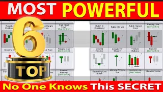 🔴 Top 6 "MOST POWERFUL" Price Action Candlestick Patterns Every Trader Must Know