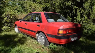 Starting 1989 Mazda 323 After 10 Years + Test Drive