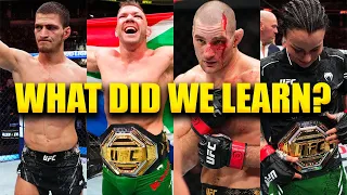 Top 3 Takeaways From UFC 297 Sean Strickland vs Dricus Du Plessis