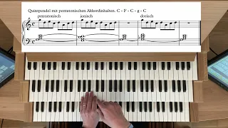 Grundlagen der Orgelimprovisation - Modalität des 20. Jh (1) - Pentatonik-Mixtur-Ostinato