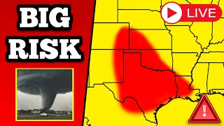 The 8th Tornado Emergency Of May 2024, As It Occurred Live Near Midland, Texas - 5/30/24