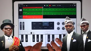 Astronomia - Coffin Dance Meme Song on iPad Pro (GarageBand 2020) - How To Make