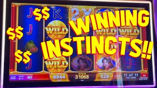 INCREDIBLE MAHARAJA WINNING!! with VegasLowRoller on Lucky Drums and Maharaja Slot Machine!!