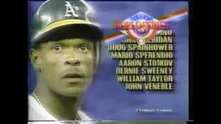 1990 World Series Montage Featuring Glory and Epilogue