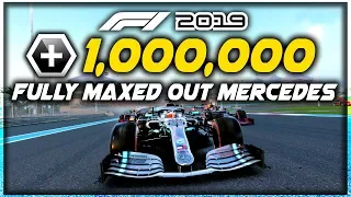 MAXED OUT MERCEDES IN F1 2019 CAREER MODE IS A MONSTER! | F1 2019 Game Experiment