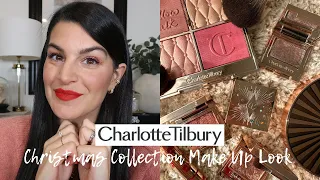 CHARLOTTE TILBURY | Christmas Collection Total Look | VLOGMAS DAY 13 ✨| My Beauty Fair