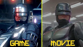 RoboCop: Rogue City Game vs Movie Comparison