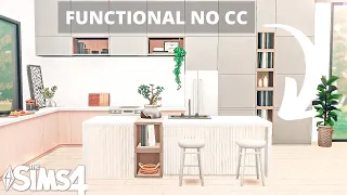 SIMS 4 KITCHEN IDEAS | NO CC | Sims 4 Build Tips and Tricks