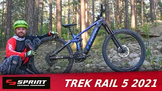 E-MTB full suspension Trek Rail 5 2021