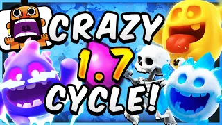 1.7 ELIXIR! CHEAPEST HOG CYCLE in CLASH ROYALE!