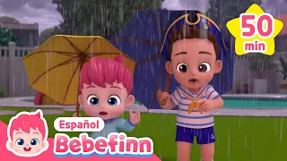 ¡Lluvia, Vete Ya!☔️ | Mix Enganchado🎶 | Bebefinn Canciones Infantiles