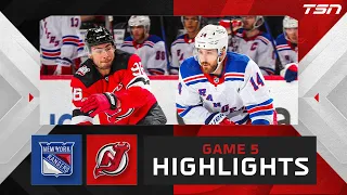 HIGHLIGHTS: Game 5 -- New Jersey Devils vs. New York Rangers