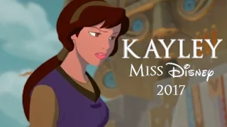 Miss Disney 2017 Audition | Kayley